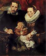 Anthony Van Dyck Family Group oil painting